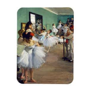 Edgar Degas - Der Tanzunterricht Magnet
