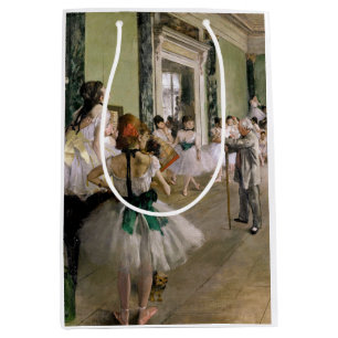 Edgar Degas - Der Tanzunterricht Mittlere Geschenktüte