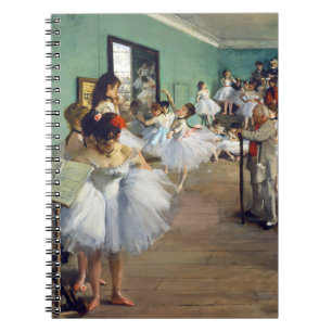 Edgar Degas - Der Tanzunterricht Notizblock