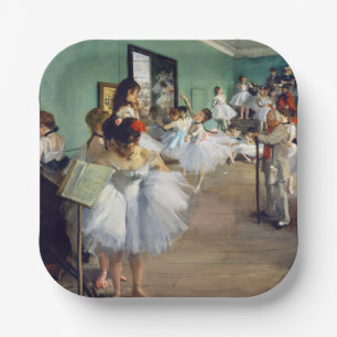 Edgar Degas - Der Tanzunterricht Pappteller