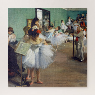 Edgar Degas - Der Tanzunterricht Puzzle