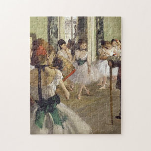 Edgar Degas Der Tanzunterricht Puzzle