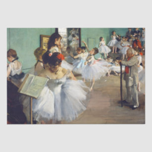 Edgar Degas - Der Tanzunterricht Seidenpapier