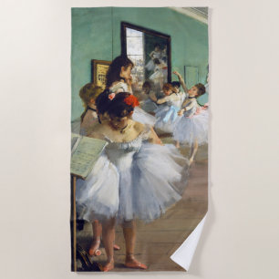 Edgar Degas - Der Tanzunterricht Strandtuch