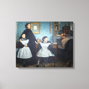 Edgar Degas - Die Familie Bellelli Leinwanddruck