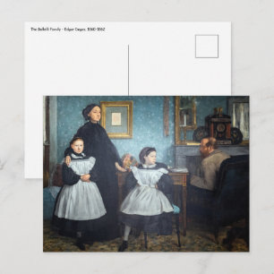 Edgar Degas - Die Familie Bellelli Postkarte