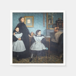 Edgar Degas - Die Familie Bellelli Serviette