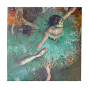 Edgar Degas - Die grünen Tänzer - Balletttanz Fliese