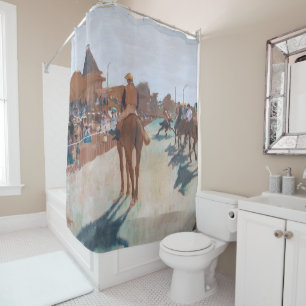 Edgar Degas - Die Parade Duschvorhang