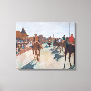 Edgar Degas - Die Parade Leinwanddruck