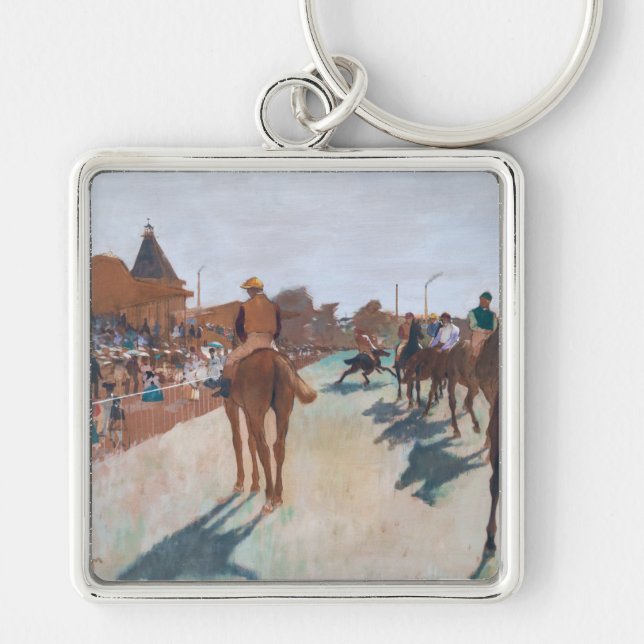 Edgar Degas - Die Parade Schlüsselanhänger (Vorne)
