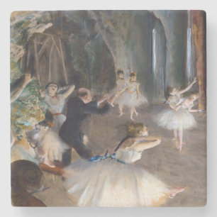 Edgar Degas - Die Probe des Balletts auf der Bühne Steinuntersetzer