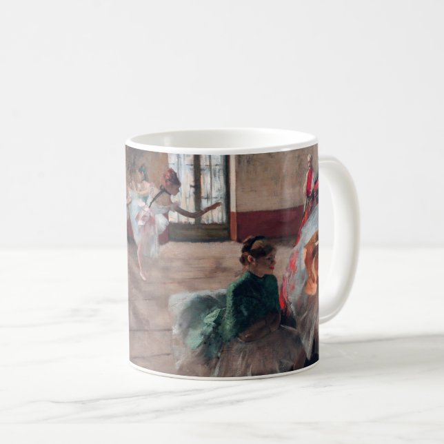 Edgar Degas - Die Probe Kaffeetasse (VorderseiteRechts)