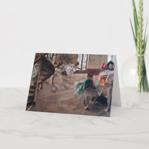 Edgar Degas - Die Probe Karte