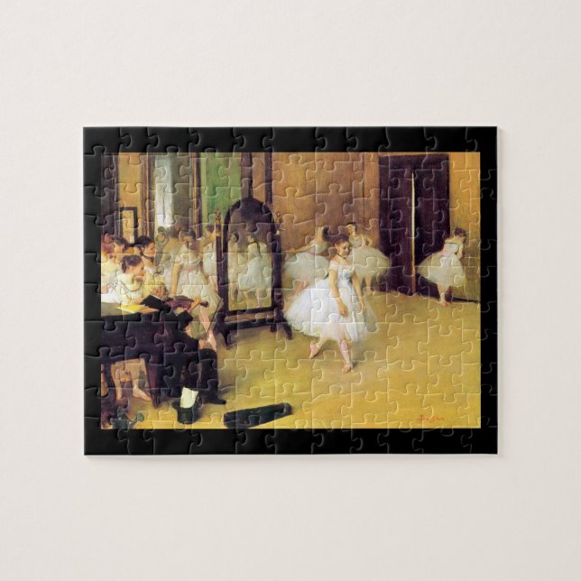 Edgar Degas | die Tanzen-Klasse Puzzle (Horizontal)