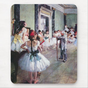 Edgar Degas - die Tanzklasse Mousepad