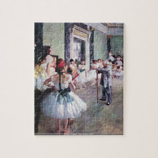 Edgar Degas - die Tanzklasse Puzzle