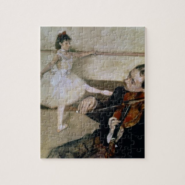 Edgar Degas | die Tanzstunde, c.1879 Puzzle (Vertikal)