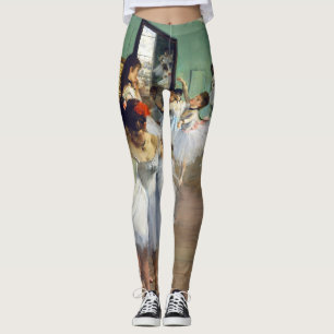 Edgar Degas - Die Tanzstunde Leggings