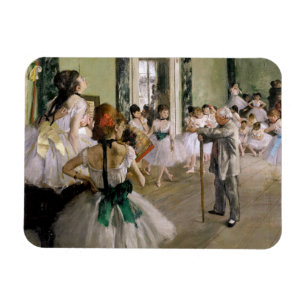 Edgar Degas - Die Tanzstunde Magnet