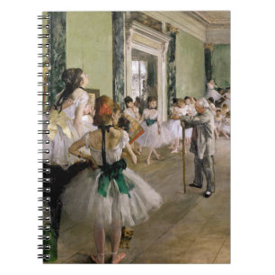Edgar Degas - Die Tanzstunde Notizblock