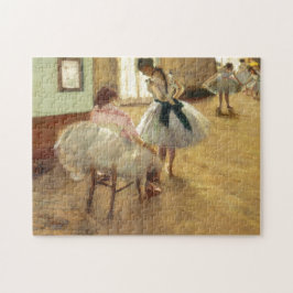 Edgar Degas Die Tanzstunde Puzzle