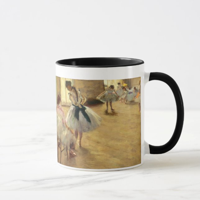 Edgar Degas Die Tanzstunde Tasse (Rechts)