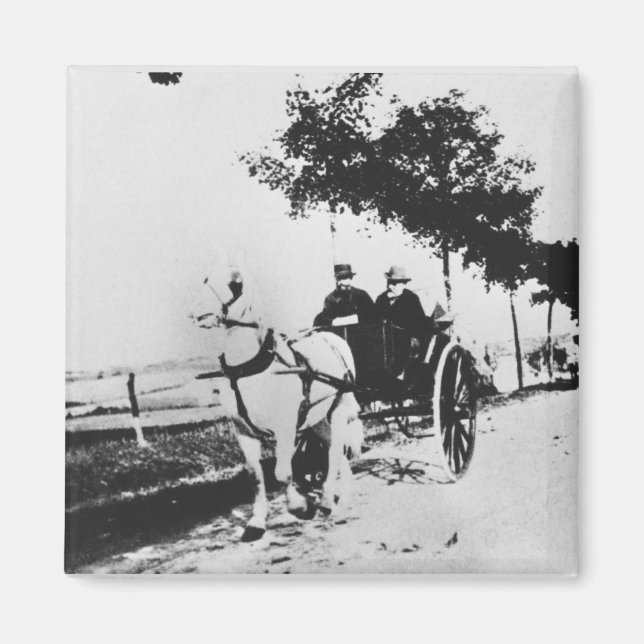 Edgar Degas | Edgar Degas und ein Freund Magnet (Vorne)