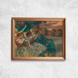 Edgar Degas Four Dancers Alte Berühmte Kunst Poster