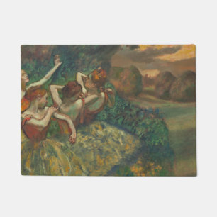 Edgar Degas Four Dancers Impressionist Fußmatte