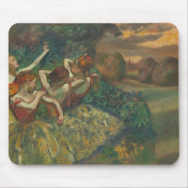 Edgar Degas Four Dancers Impressionist Mousepad