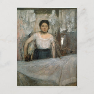 Edgar Degas - Frau Ironing Postkarte
