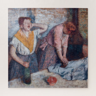 Edgar Degas - Frauen beim Bügeln Puzzle