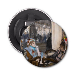 Edgar Degas - Frauen im Café Terrasse im Abend Flaschenöffner