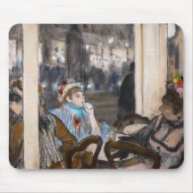 Edgar Degas - Frauen im Café Terrasse im Abend