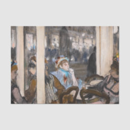 Edgar Degas - Frauen im Café Terrasse im Abend Seidenpapier