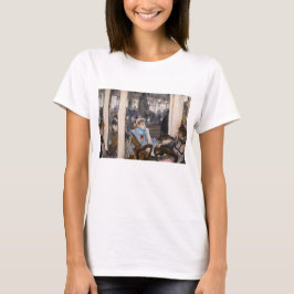 Edgar Degas - Frauen im Café Terrasse im Abend T-Shirt