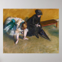 Edgar Degas - Gewartet