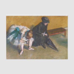Edgar Degas - Gewartet Seidenpapier