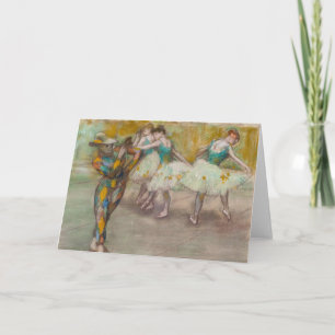 Edgar Degas - Harlequin Dance Karte