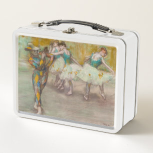 Edgar Degas - Harlequin Dance Metall Brotdose