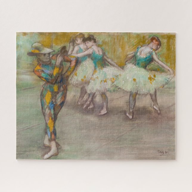 Edgar Degas - Harlequin Dance Puzzle (Horizontal)