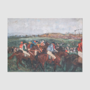 Edgar Degas - Herrenrennen Seidenpapier