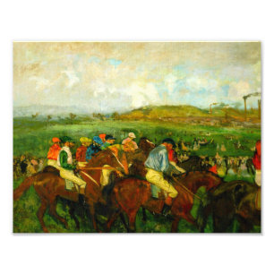 Edgar Degas Horseback Riding Fotodruck
