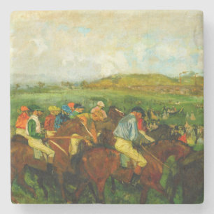 Edgar Degas Horseback Riding Steinuntersetzer