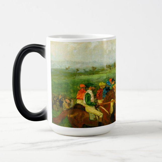 Edgar Degas Horseback Riding Verwandlungstasse (Links)
