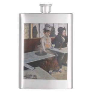 Edgar Degas - Im Café / The Absinthe Flachmann