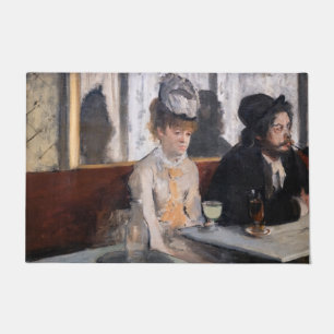 Edgar Degas - Im Café / The Absinthe Fußmatte