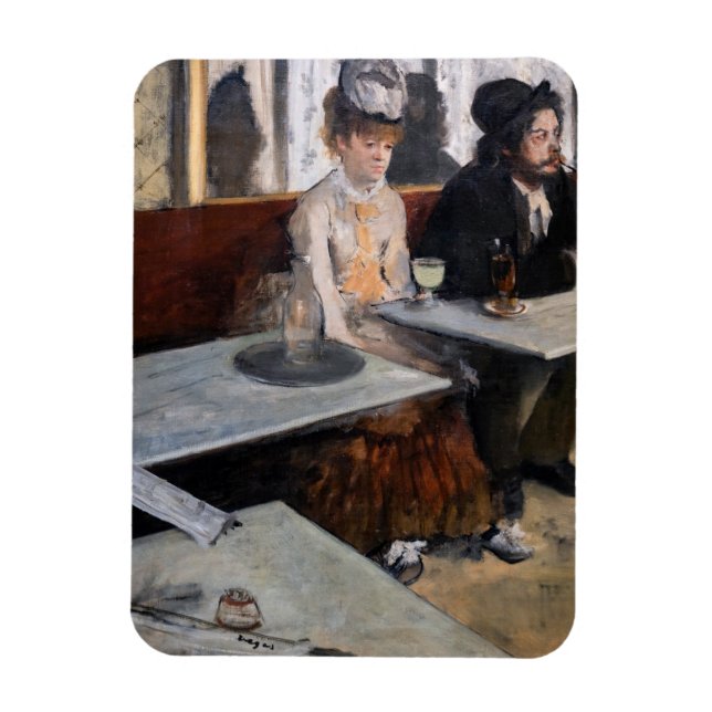 Edgar Degas - Im Café / The Absinthe Magnet (Vertikal)
