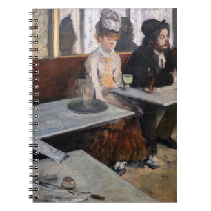 Edgar Degas - Im Café / The Absinthe Notizblock